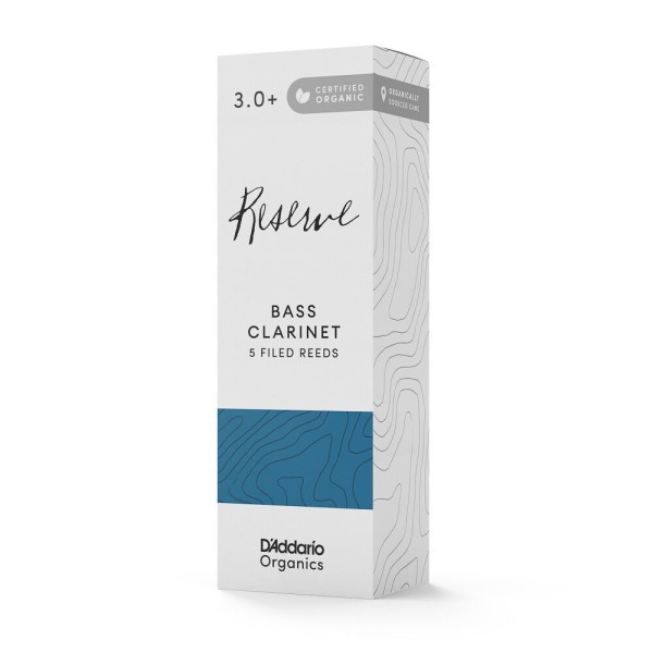 Encontraproduto.com.br - Palheta Clarone 3.0+ Filed (5 Unidades) DAddario Organic Reserve ODER05305