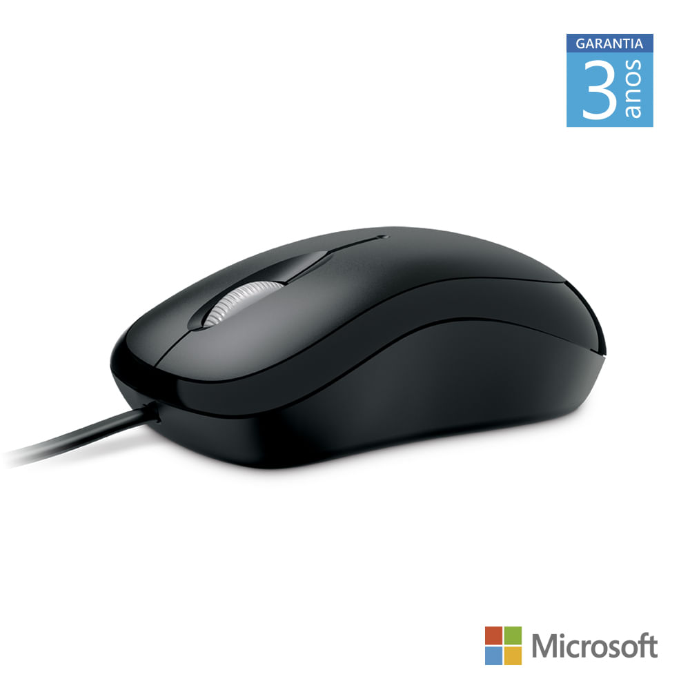 Encontraproduto.com.br - Mouse Optical Basic Com Fio Usb Preto Microsoft - P5800061OUT [Reembalado]