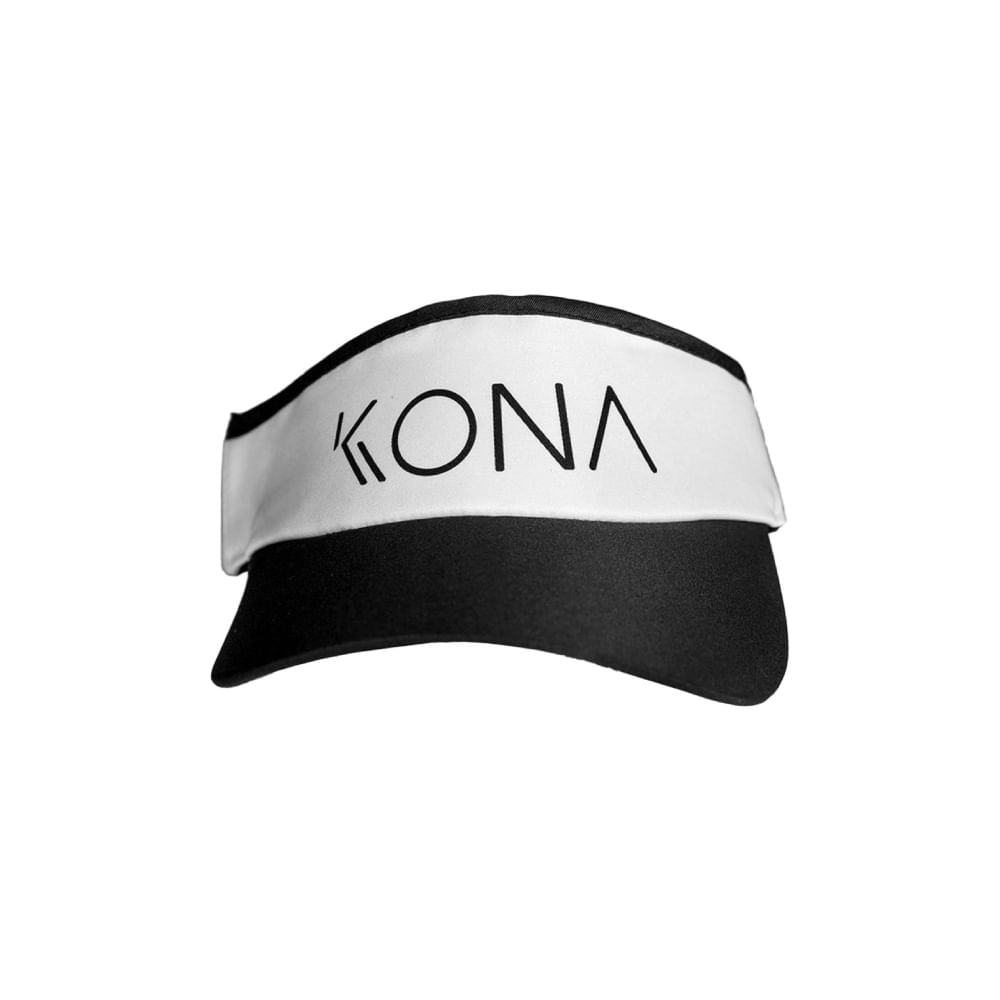 Viseira Beach Tennis Kona Thunder White - Proteção UV