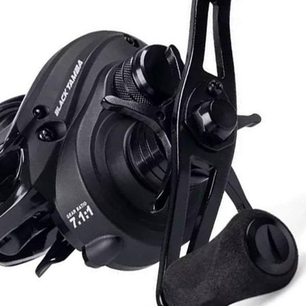 Encontraproduto.com.br - Carretilha Maruri Black Tamba 11 Rol. Drag 8kg Lado Da Manivela Direito