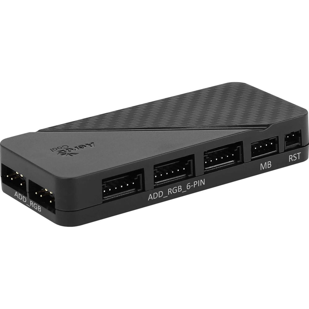 Hub Controlador de Fan H66F rgb aerocool