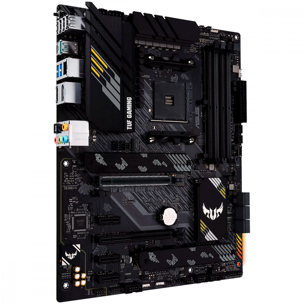 Encontraproduto.com.br - Placa Mãe Asus TUF Gaming Para AMD AM4 B550-PRO 4xDDR4 ATX