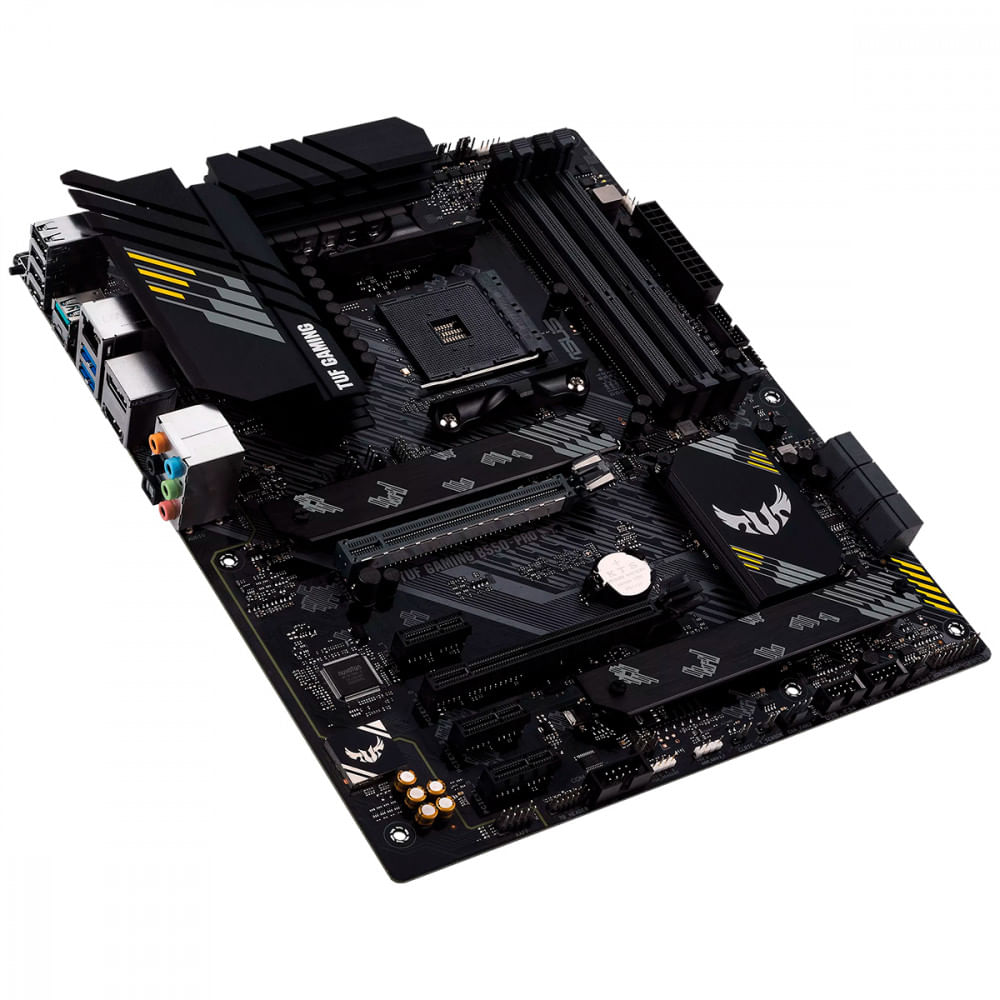 Encontraproduto.com.br - Placa Mãe Asus TUF Gaming Para AMD AM4 B550-PRO 4xDDR4 ATX