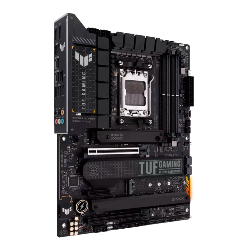 Encontraproduto.com.br - Placa Mãe Asus TUF Gaming X670E-PLUS AMD Ryzen AM5, ATX, DDR5 - 90MB1BJ0-C1BAY0