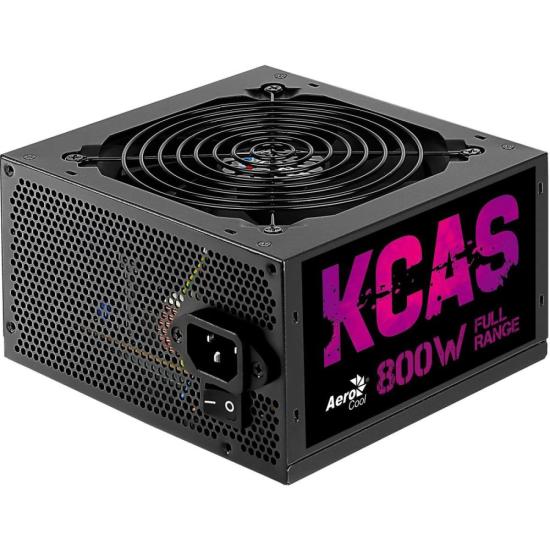 Encontraproduto.com.br - Fonte Gamer Atx Aerocool Kcas 800w 80 Plus Full Range Apfc [f002]