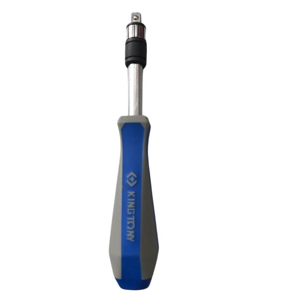 Encontraproduto.com.br - Extensão Para Soquete E Bits 1/4 Em 1 6 Pol 150 Mm Media Com Cabo 2176df Kingtony