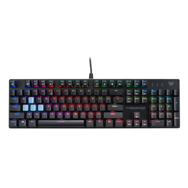 Encontraproduto.com.br - Teclado Acer Predator Gamer PKW200 Aethon303 iluminação RGB PT-BR ABNT 2