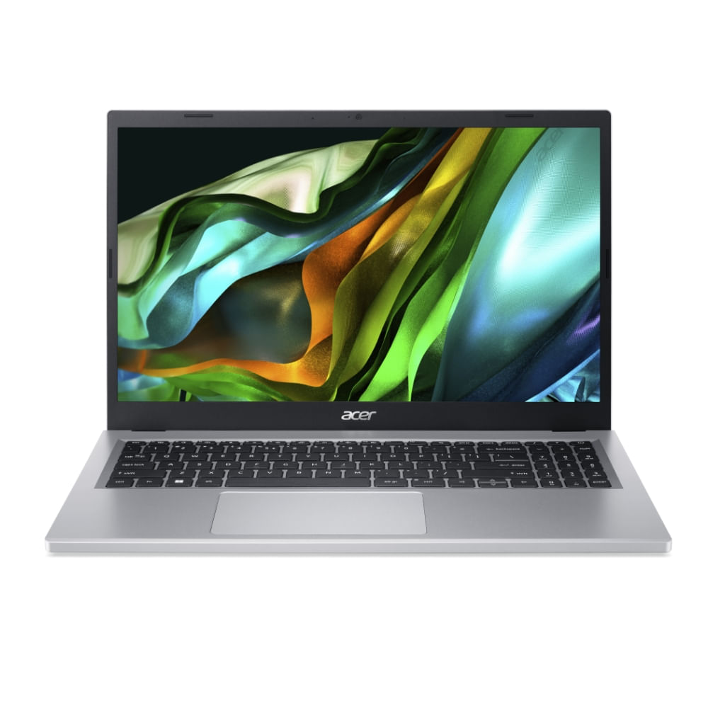 Notebook Acer A315-510P-34XC, Intel® Core™ i3–N305, 8GB, 256GB SSD, 15.6” Full HD, Windows 11 Home, Prata