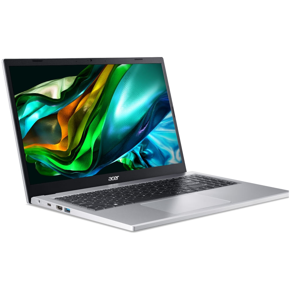 Encontraproduto.com.br - Notebook Acer A315-24P-R3TV AMD RYZEN 3 7320U, 4GB, 256GB SSD, W11, 15.6
