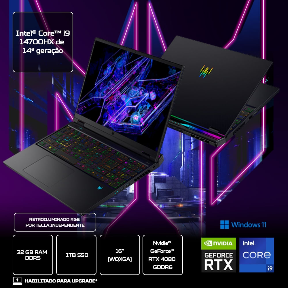 Encontraproduto.com.br - Notebook Predator Helios