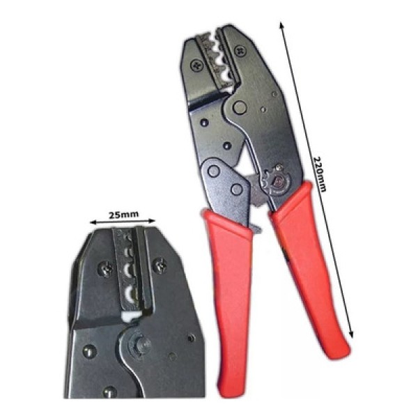 Encontraproduto.com.br - Alicate Crimpador Prensa Terminais Olhal HY336n Crimpar