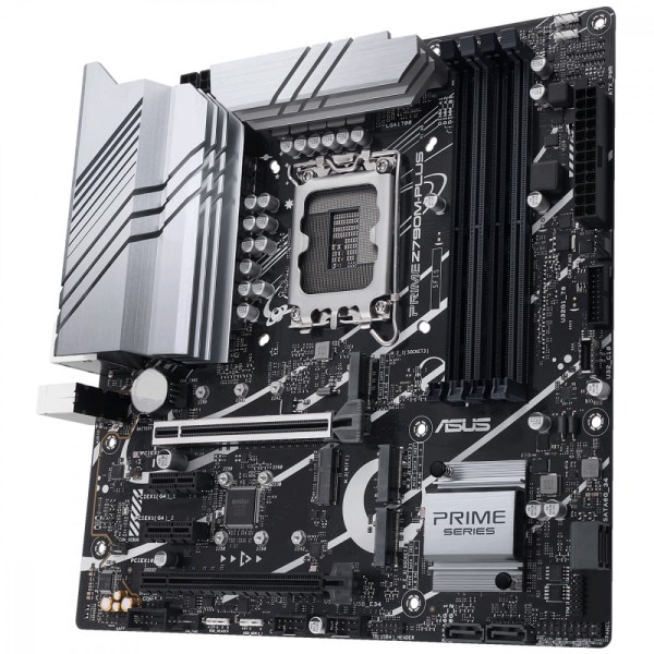 Encontraproduto.com.br - Placa Mãe Asus Prime Para Intel LGA 1700 Z790M-PLUS 4xDDR5 mATX