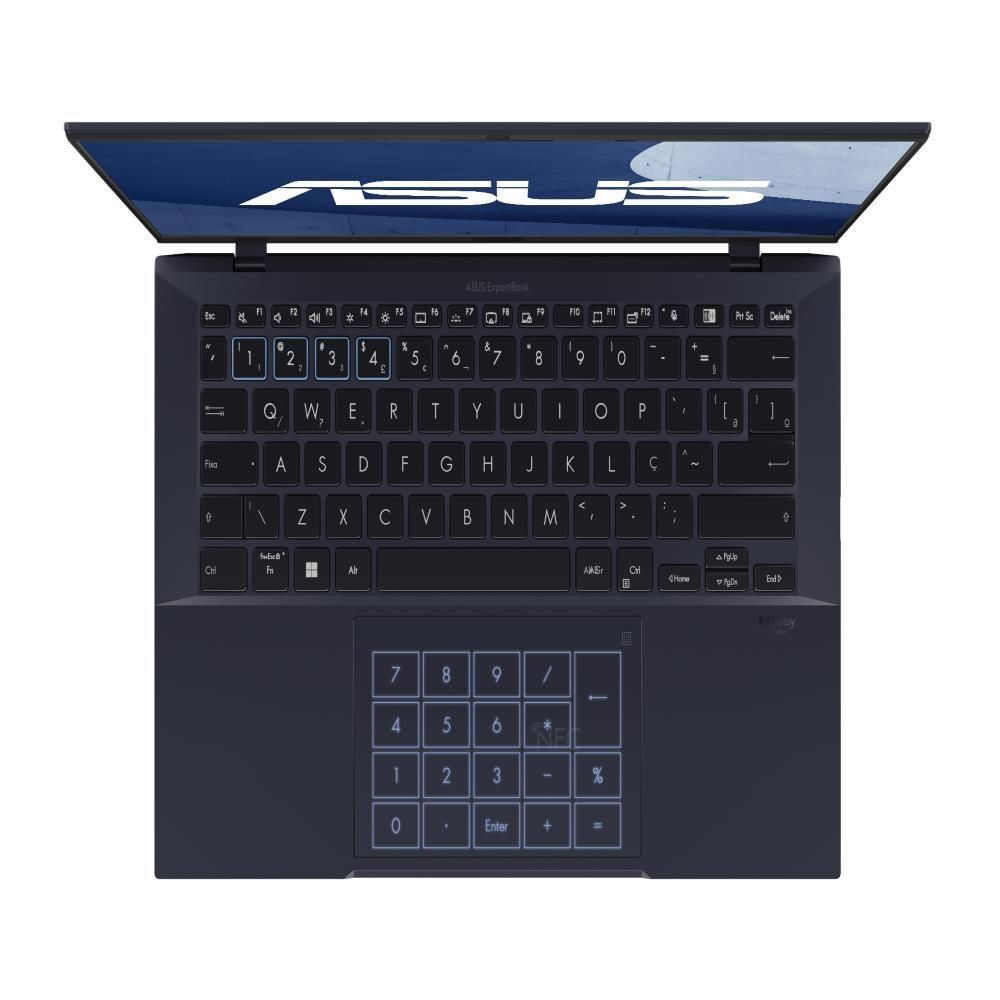 Encontraproduto.com.br - Notebook Asus Expertbook B9403cva Intel Core I7 1355u 16gb 512gb Ssd Windows 11 Pro Tela 14