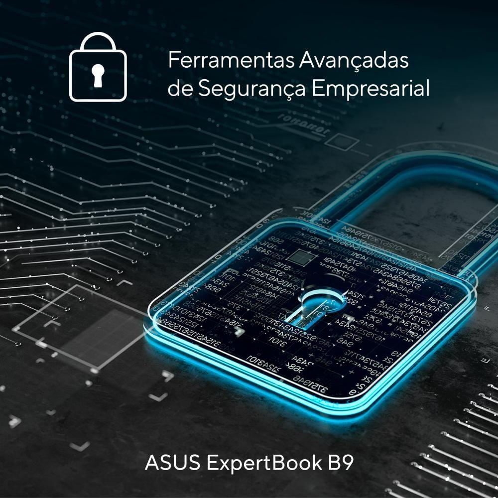 Encontraproduto.com.br - Notebook Asus Expertbook B9403cva Intel Core I7 1355u 16gb 512gb Ssd Windows 11 Pro Tela 14