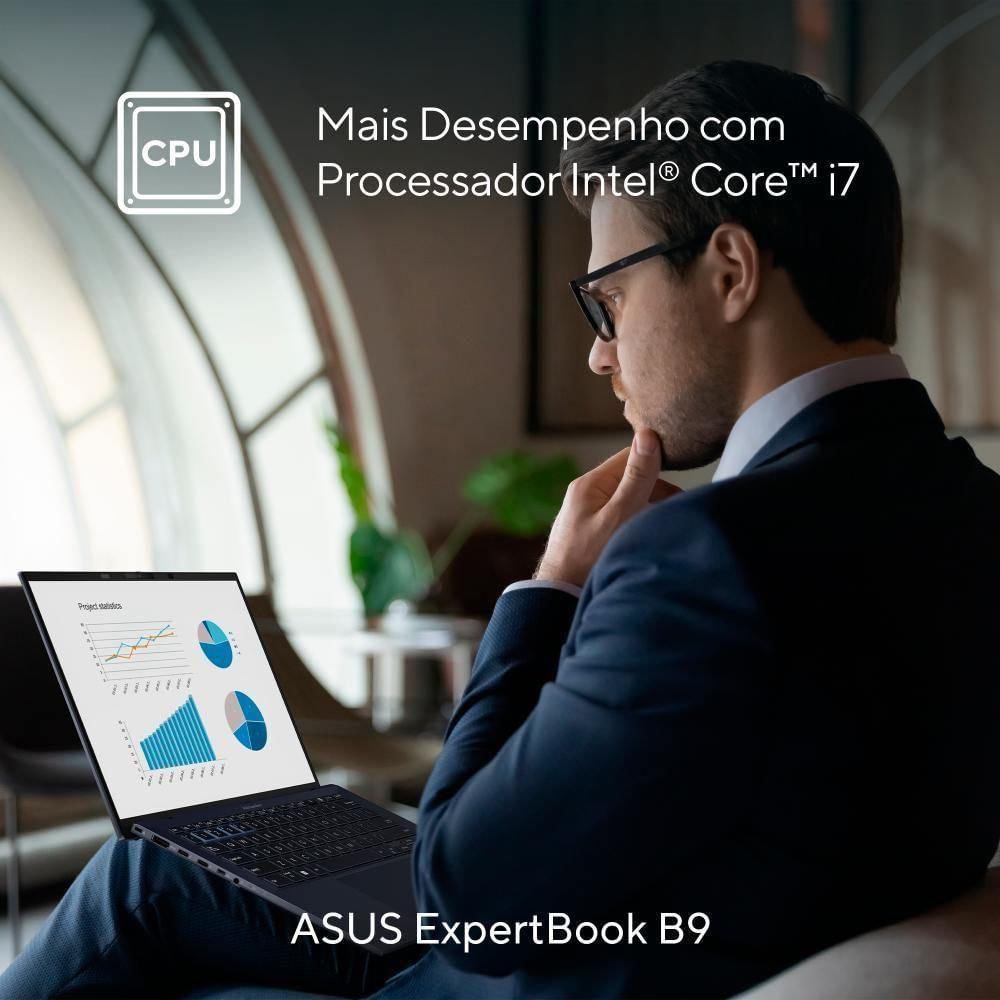 Encontraproduto.com.br - Notebook Asus Expertbook B9403cva Intel Core I7 1355u 16gb 512gb Ssd Windows 11 Pro Tela 14