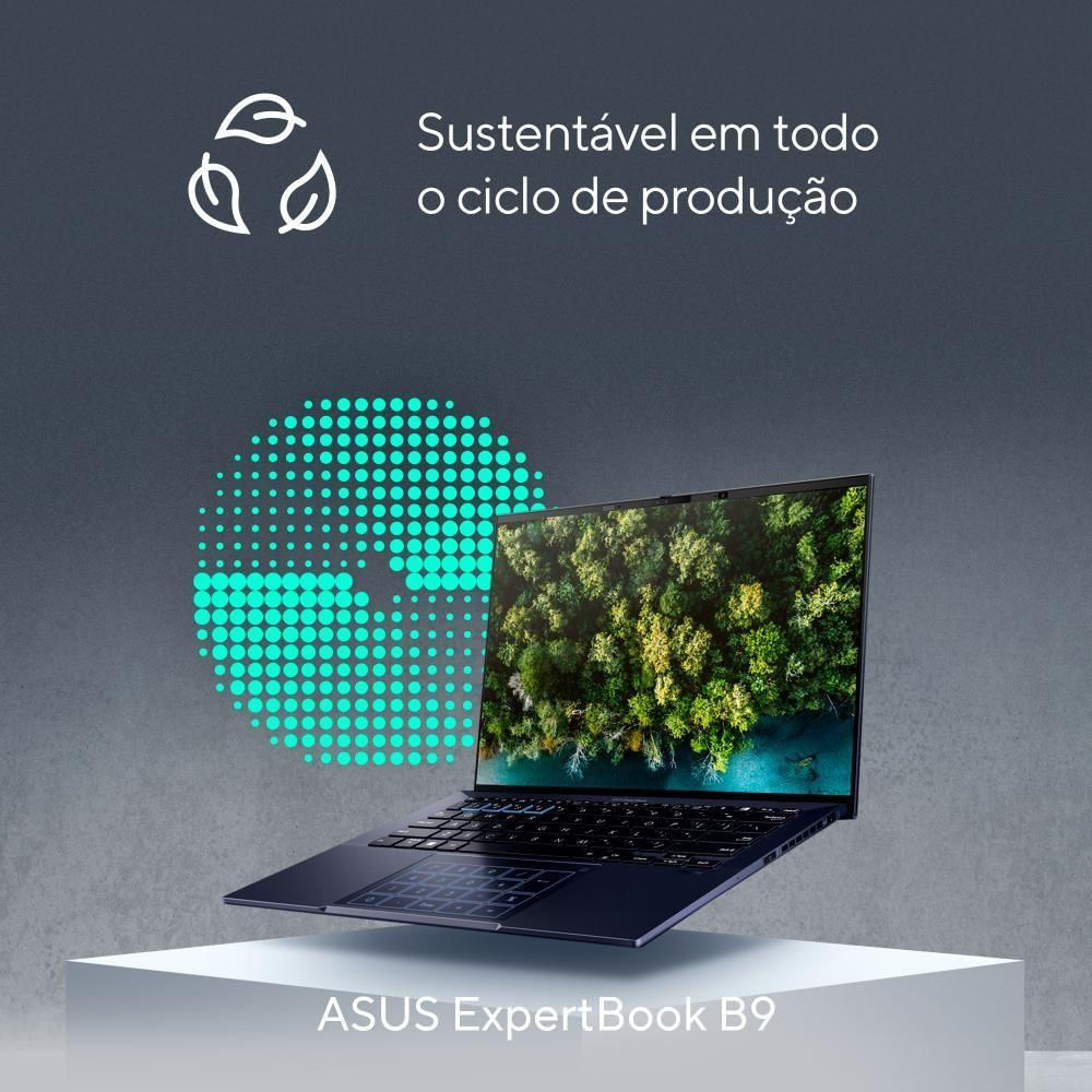 Encontraproduto.com.br - Notebook Asus Expertbook B9403cva Intel Core I7 1355u 16gb 512gb Ssd Windows 11 Pro Tela 14