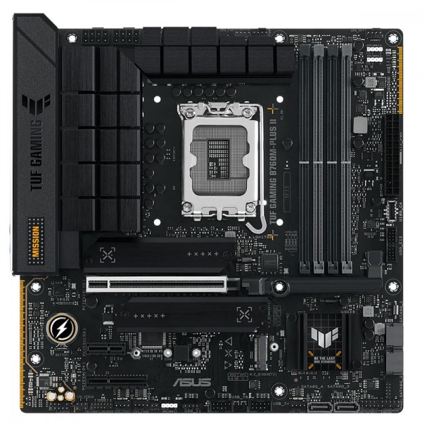 Encontraproduto.com.br - Placa Mãe Asus TUF Gaming Para Intel LGA 1700 B760M-PLUS II 4xDDR5 mATX