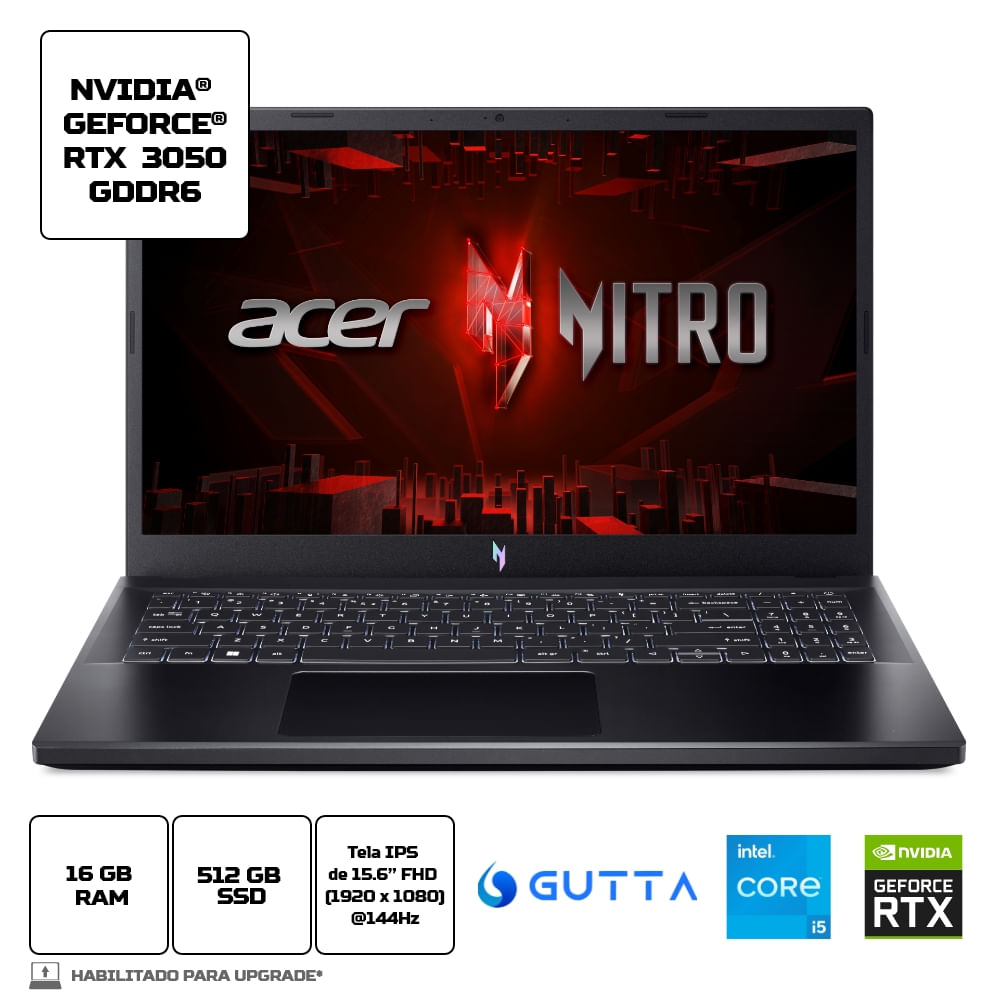 Encontraproduto.com.br - Notebook Acer Nitro V15