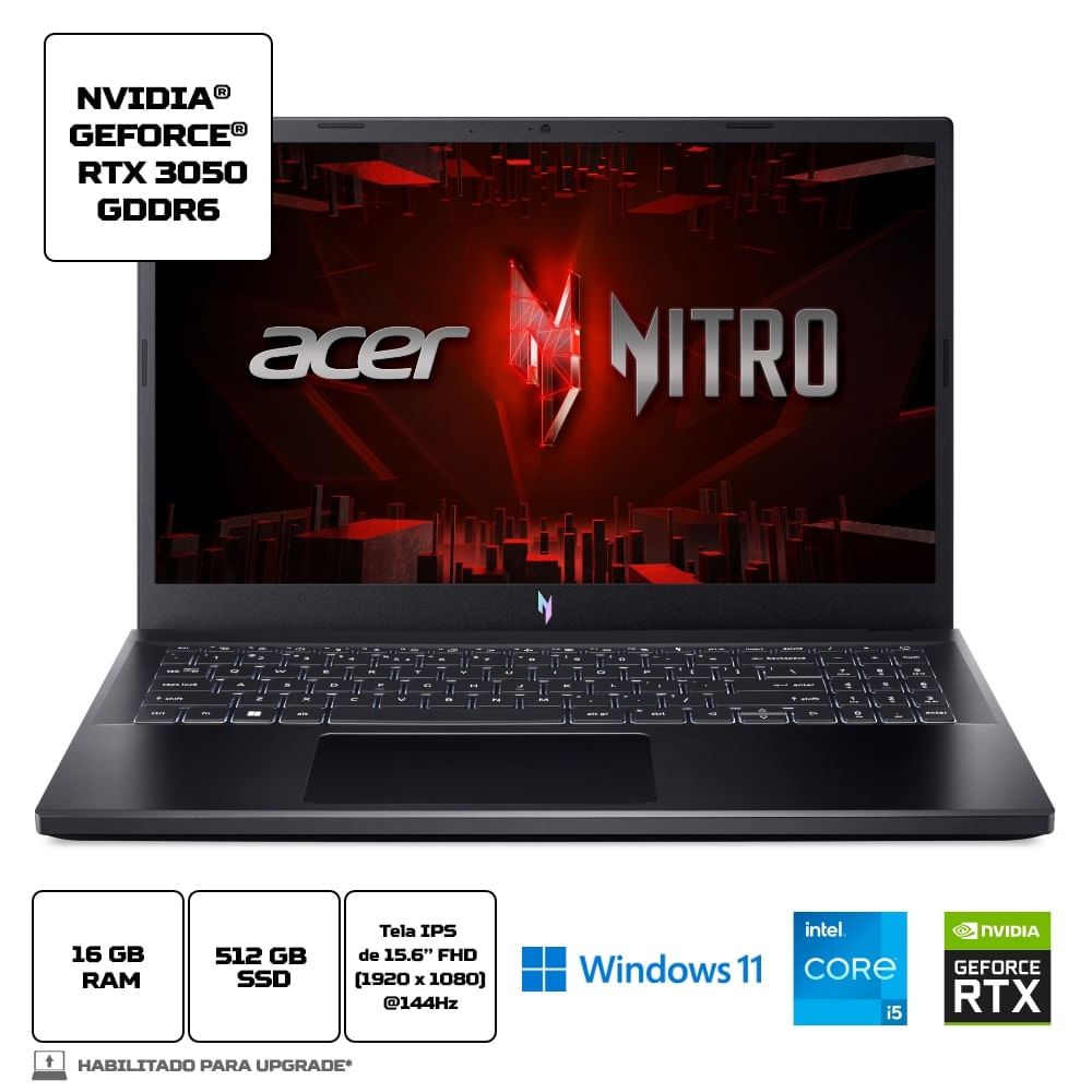 Encontraproduto.com.br - Notebook Acer Nitro V15