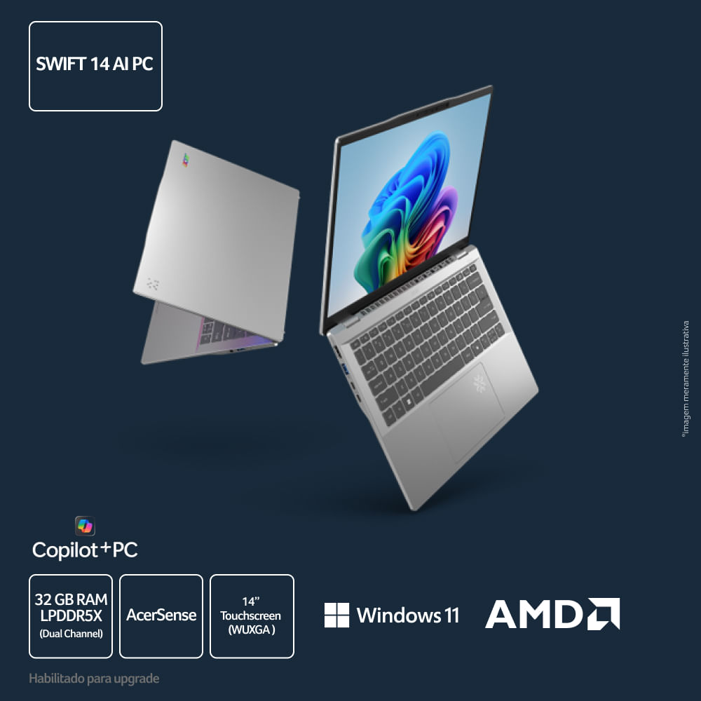 Encontraproduto.com.br - Notebook Acer Swift 14 AI