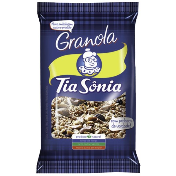 Encontraproduto.com.br - Granola Tia Sônia Tradicional Pacote com 1kg