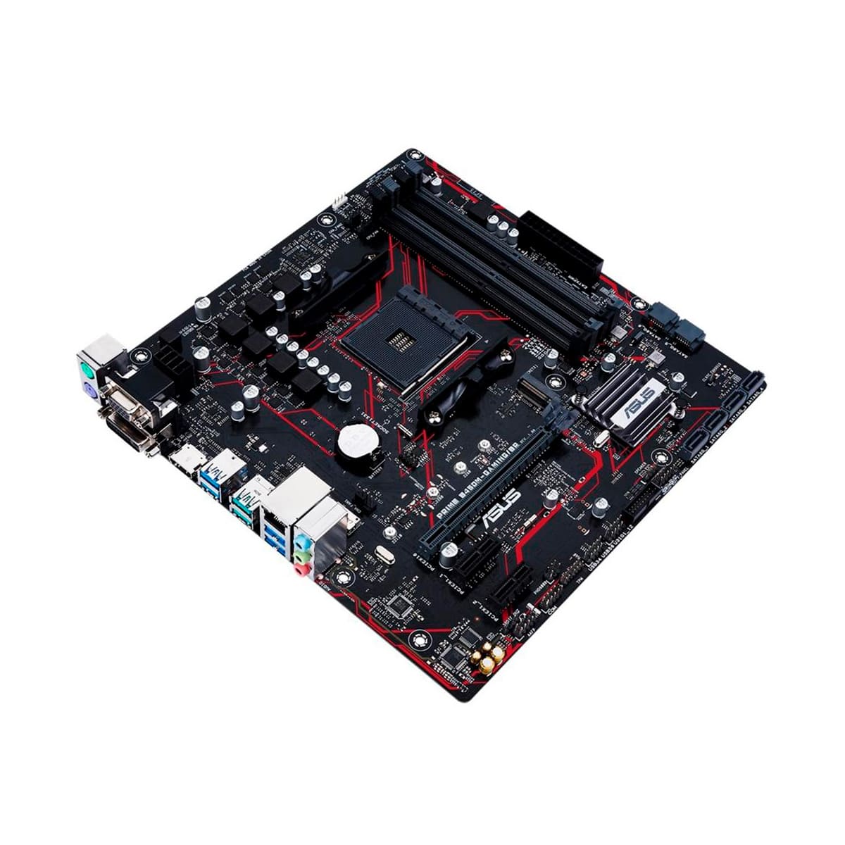 Encontraproduto.com.br - Placa-Mãe Asus Prime B450M Gaming/BR, AMD AM4, mATX, DDR4