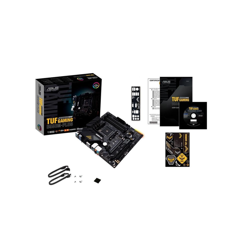 Encontraproduto.com.br - Placa-mãe Asus P/amd Am4 B550m-plus Tuf Gaming 4xddr4 Matx