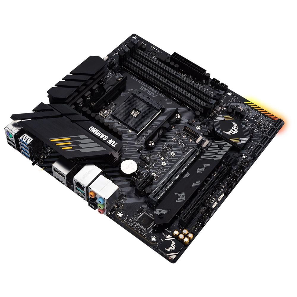 Encontraproduto.com.br - Placa-mãe Asus P/amd Am4 B550m-plus Tuf Gaming 4xddr4 Matx