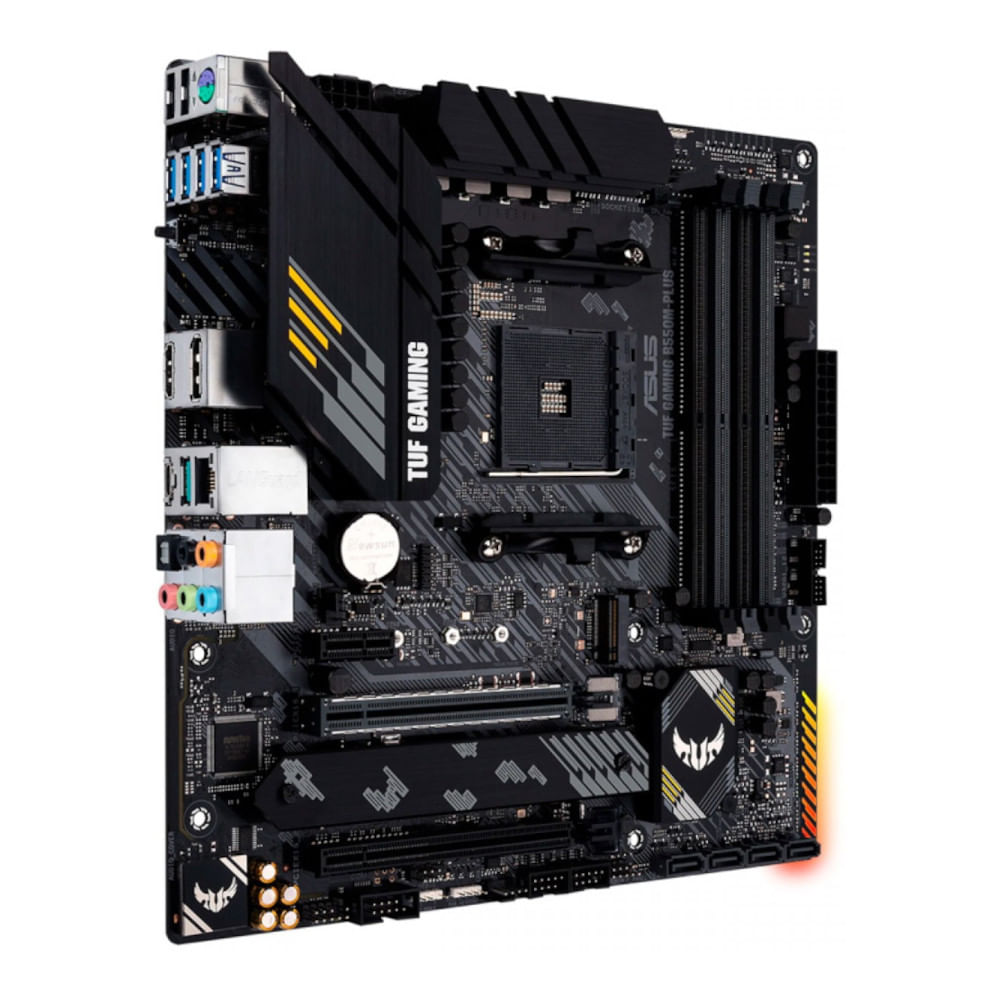 Encontraproduto.com.br - Placa-mãe Asus P/amd Am4 B550m-plus Tuf Gaming 4xddr4 Matx