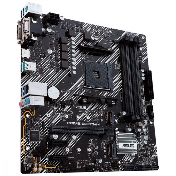 Encontraproduto.com.br - Placa Mãe Asus Prime Para AMD AM4 B550M-K 4xDDR4 mATX