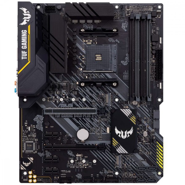 Encontraproduto.com.br - Placa Mãe Asus TUF Gaming Para AMD AM4 B450-Plus II 4xDDR4 ATX