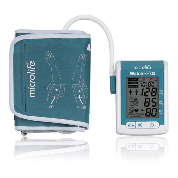 Encontraproduto.com.br - MAPA Monitor de Pressão Arterial WatchBP 03 AFIB Microlife