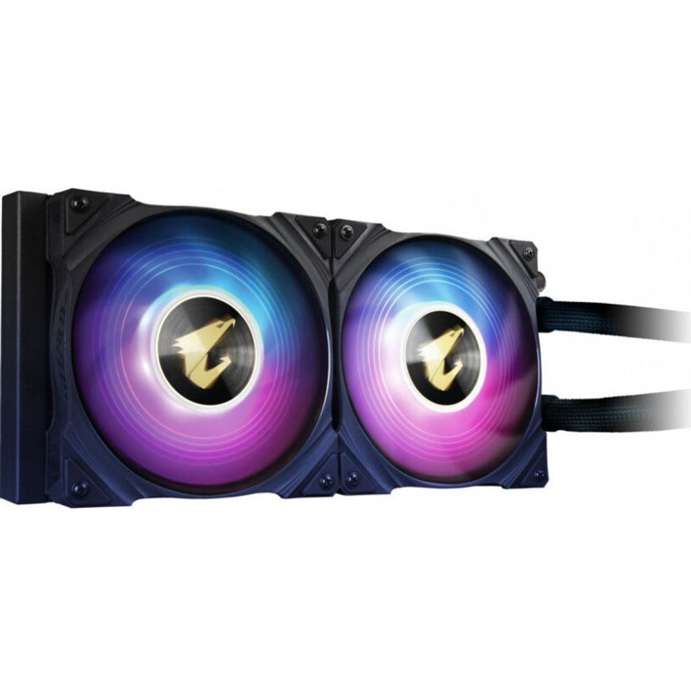 Encontraproduto.com.br - Water Cooler Gigabyte Aorus Waterforce X 240 Rgb Display Lcd - Gp-aorus Waterforce X 240