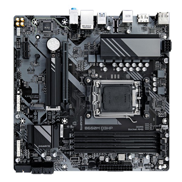 Encontraproduto.com.br - Placa Mae Gigabyte AMD B650M D3HP (REV. 1.0) AM5 4XDDR5 DIMM 192GB HDMI Displayport