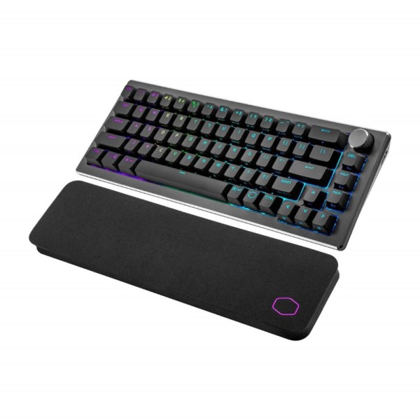 Encontraproduto.com.br - Teclado sem fio Cooler Master CK721 65% RGB, Preto, Mecânico, USB (Switch Blue)