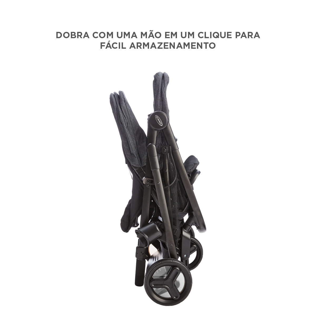 Encontraproduto.com.br - Carrinho de Bebê Gêmeos Passeio Ready2Grow LX 2.0 CZ Graco
