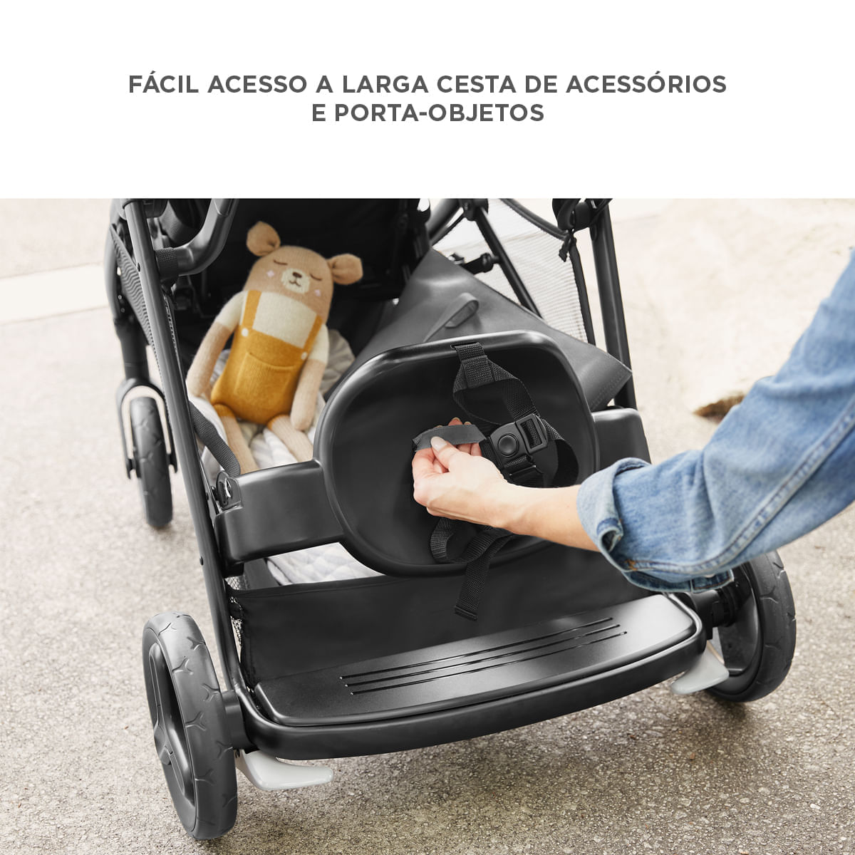 Encontraproduto.com.br - Carrinho de Bebê Gêmeos Passeio Ready2Grow LX 2.0 CZ Graco