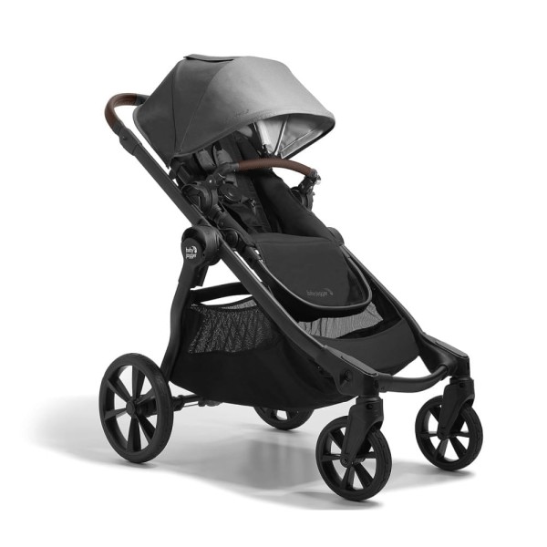 Encontraproduto.com.br - Carrinho de Bebê Modular Completo com Dobragem Compacta e Mais de 24 Configurações, Baby Jogger City Select, Cinza