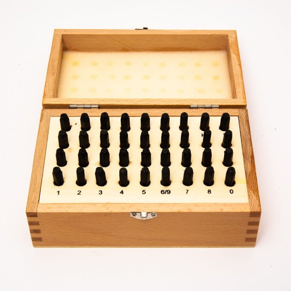 Kit carimbo estampa manual de alfabeto para couros