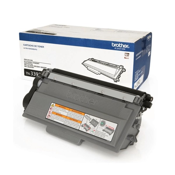 Encontraproduto.com.br - Toner Brother Tn-3392 Tn3392 Original Dcp-8157dn Mfc-8952dw Hl-6182dw Mfc-8912dw 12k
