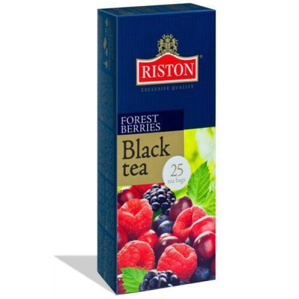 Chá Preto Riston Frutas Silvestres 25 Unidades