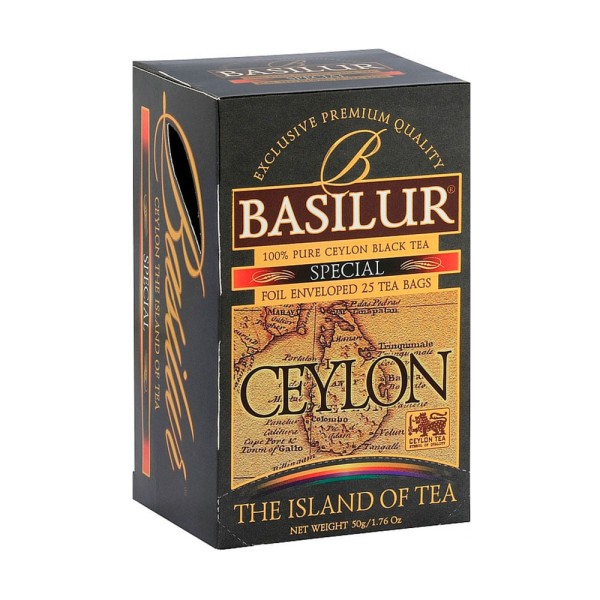 Encontraproduto.com.br - Chá Verde do Ceylon Basilur 50g