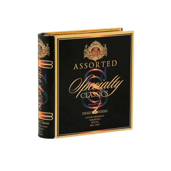 Encontraproduto.com.br - Chá Classics Assorted Livro Basilur 56g