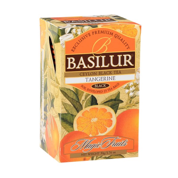 Encontraproduto.com.br - Chá Preto de Tangerina Basilur 50g