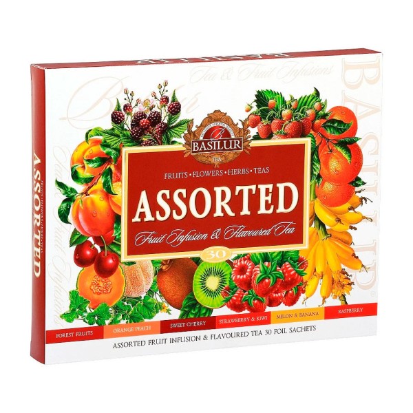 Encontraproduto.com.br - Chá de Frutas Sortido Basilur 53g