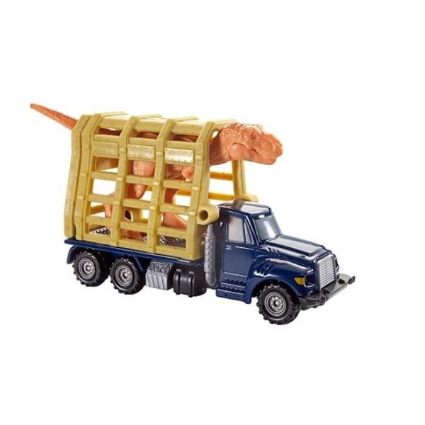 Encontraproduto.com.br - Jurassic World Transporte T-Rex Trailer - FMY31 - Mattel