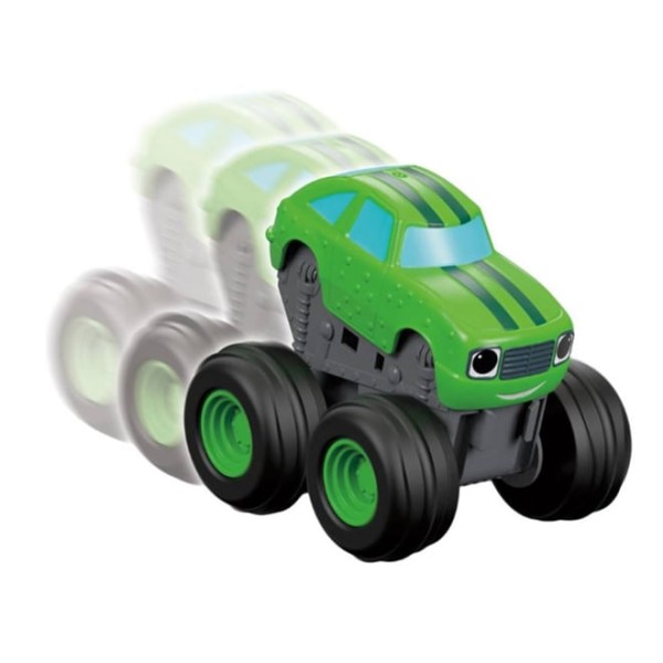 Encontraproduto.com.br - Fisher Price Blaze Veículos Customizados Acelerador Pickle - FHV37 - Mattel