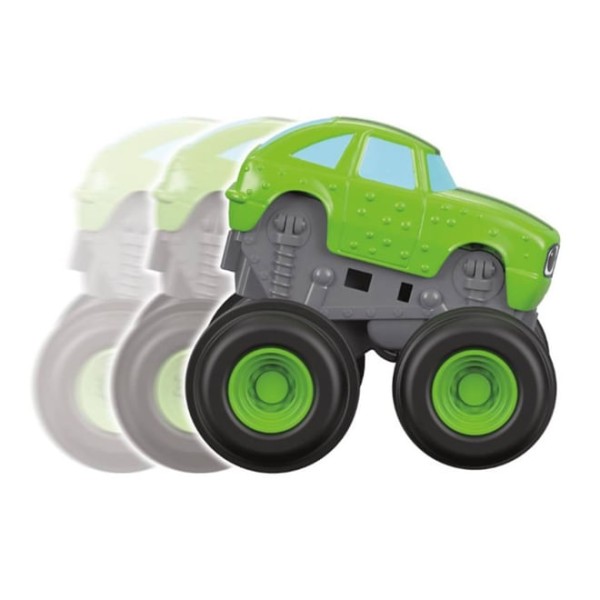 Encontraproduto.com.br - Fisher Price Blaze Veículos Customizados Acelerador Pickle - FHV37 - Mattel