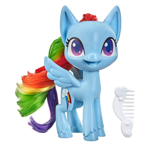 Figura Básica My Little Pony Rainbow Dash 15CM - F0164 - Hasbro