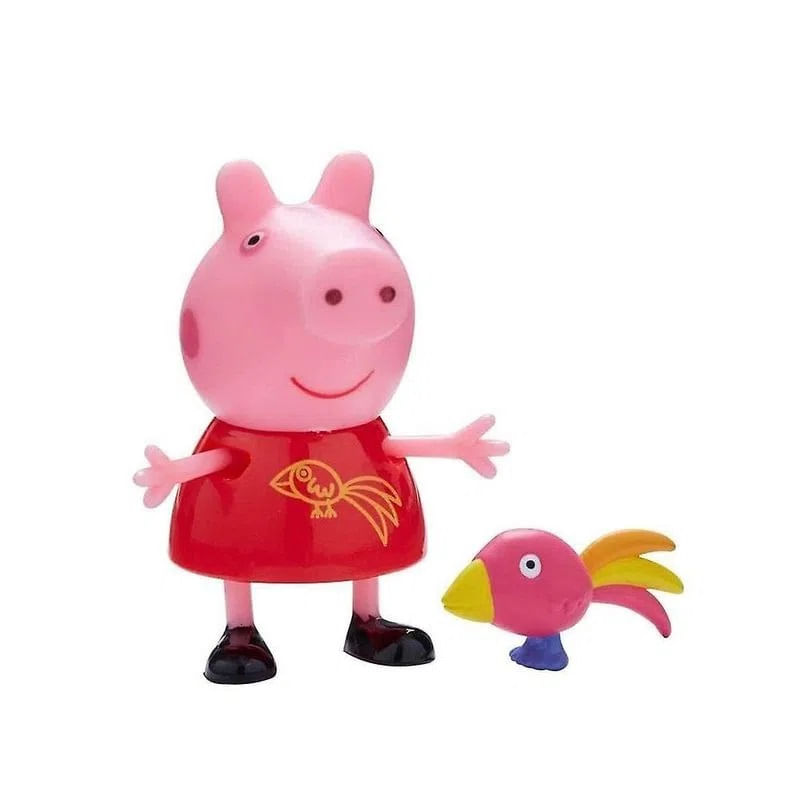Encontraproduto.com.br - Figura Peppa Pig - Amigos e Pets - Peppa Pig com Passarinho - Sunny